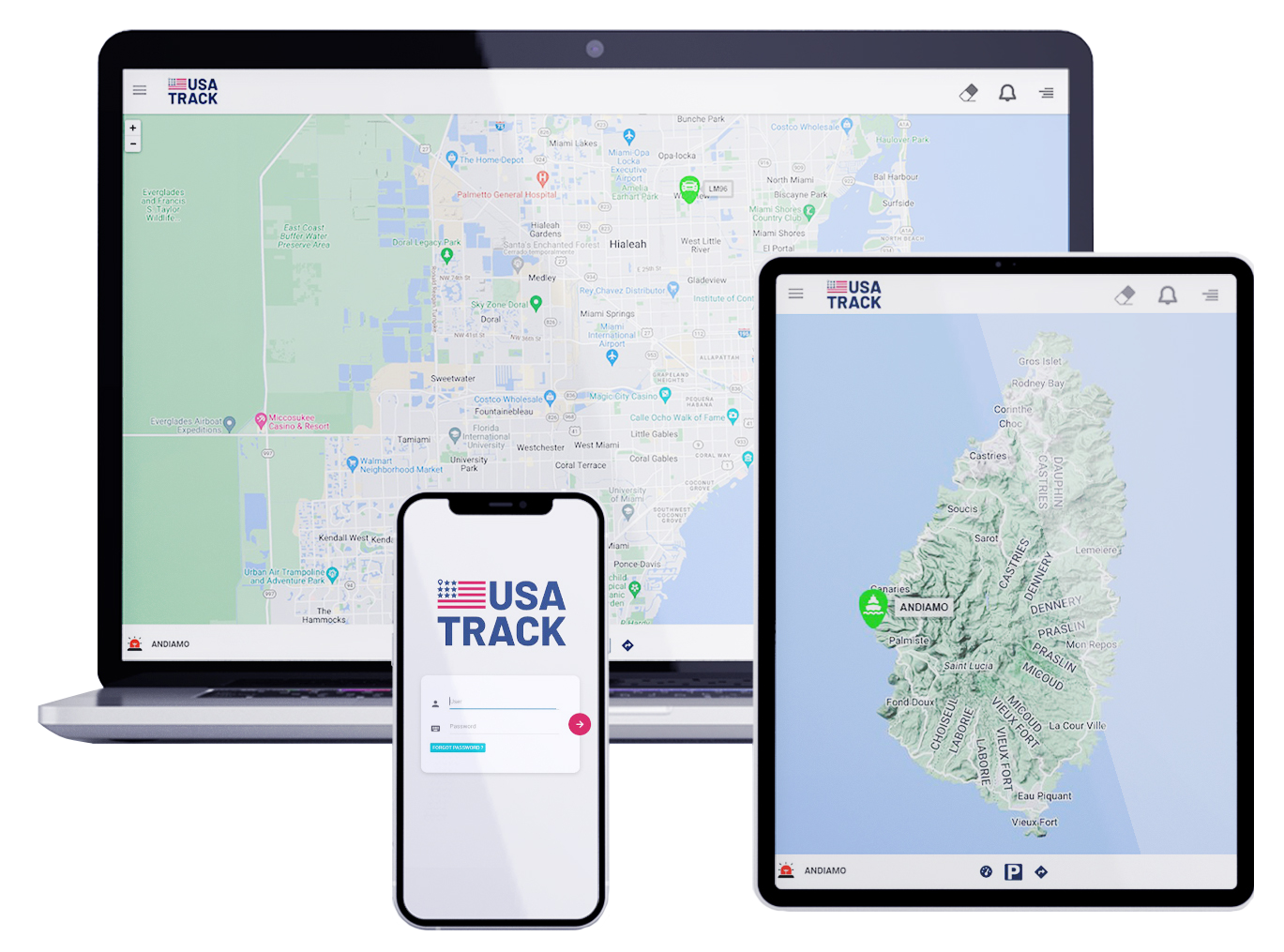 Tracker Us Programme USA Track
